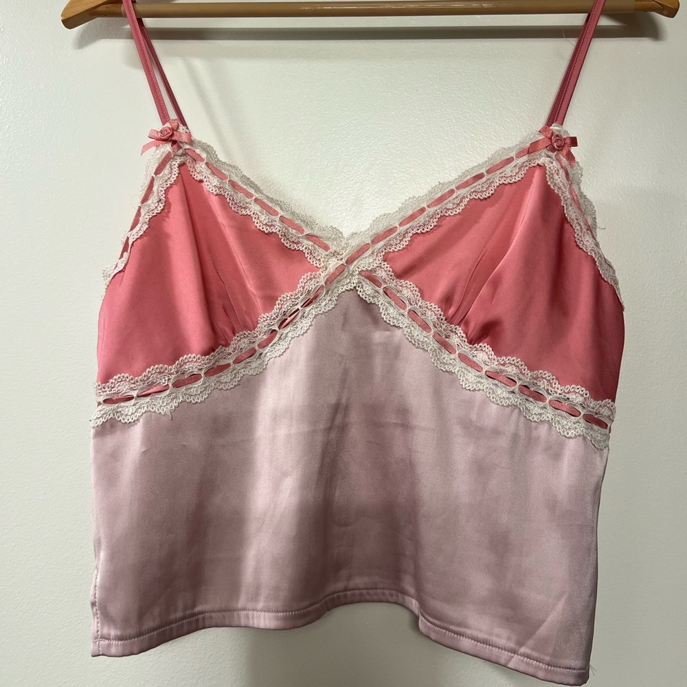 Urban outfitters lace cami tank top
